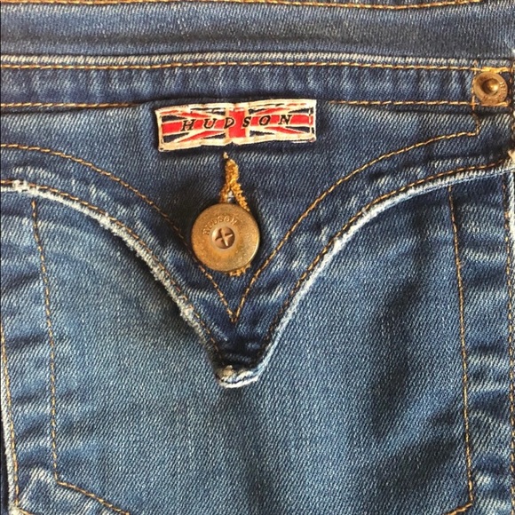 Hudson Signature Flap Pocket Stretch Jeans Size 26 - Picture 5 of 8